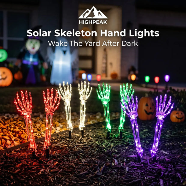 Solar Skeleton Hand Lights
