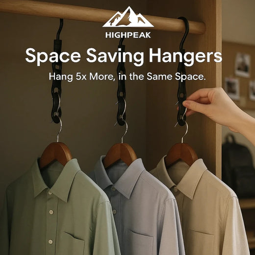 Space-Saving Clothes Hangers