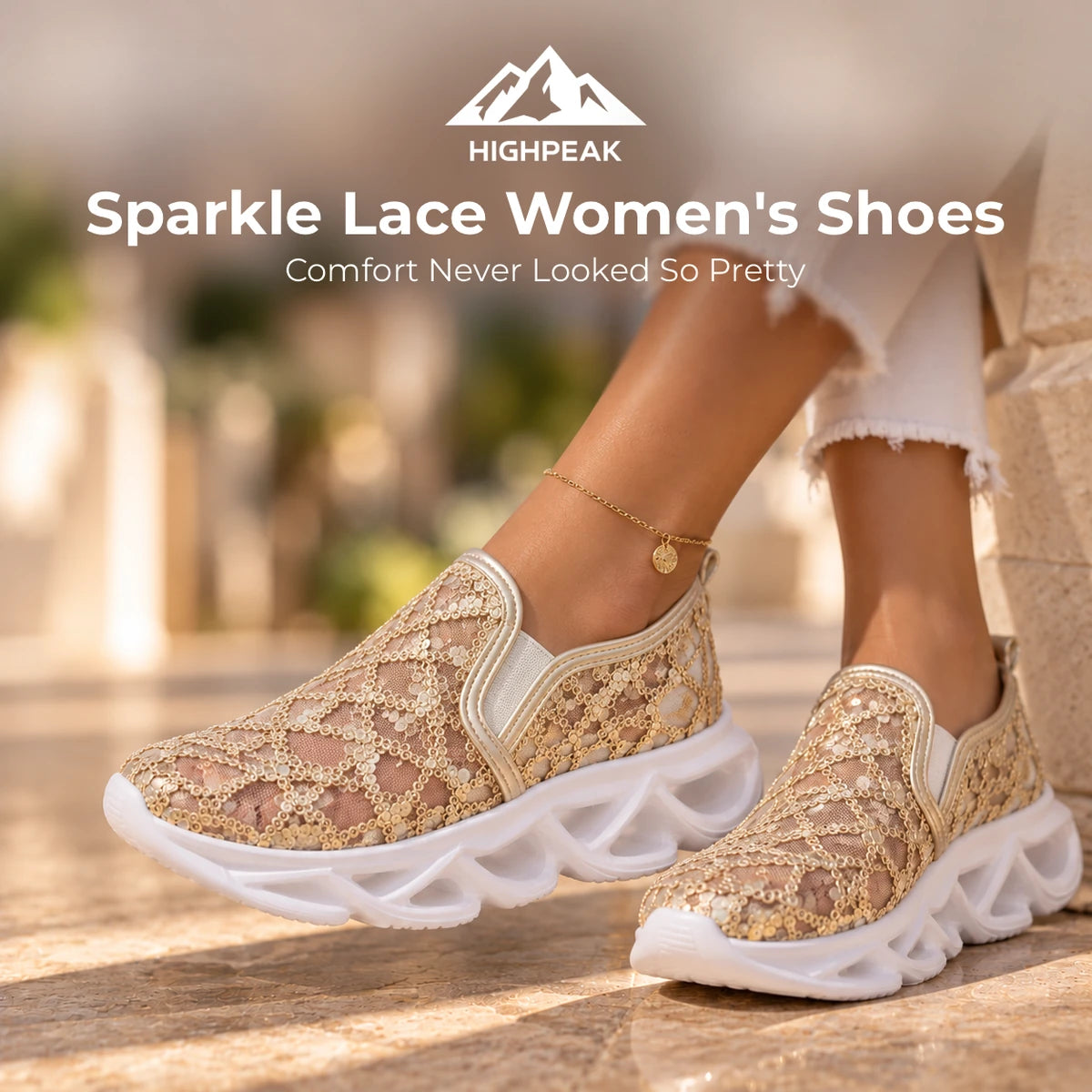 Sparkle Lace Women's Shoes