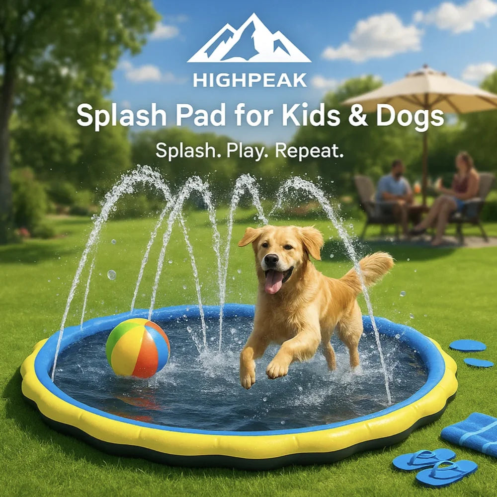Splash Pad for Kids & Dogs