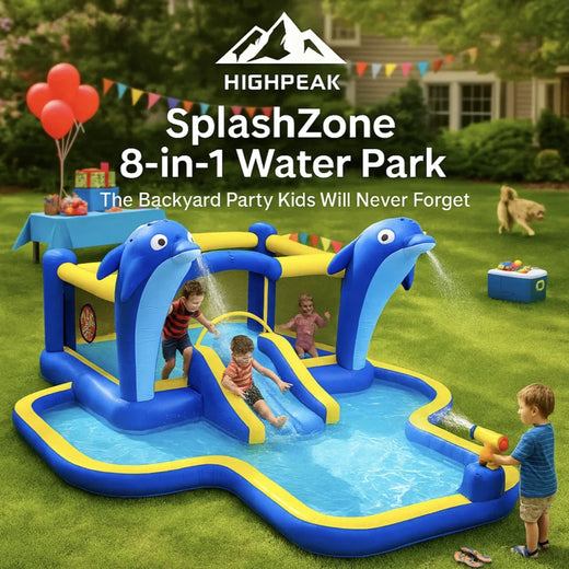SplashZone 8-in-1 Inflatable Water Park
