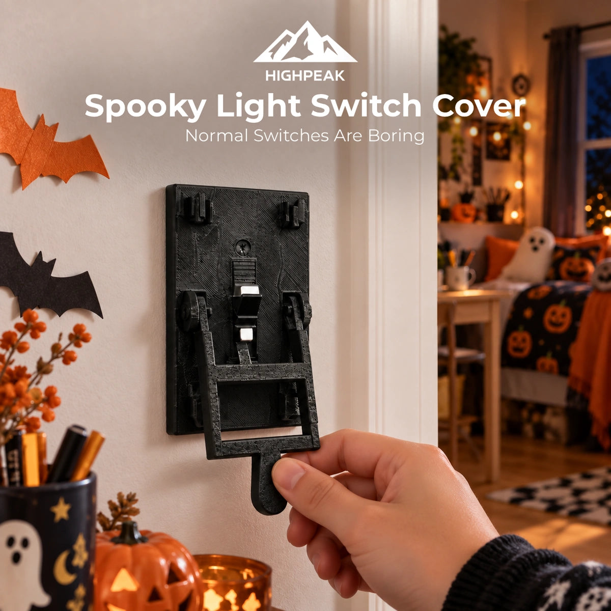 Spooky Light Switch Cover