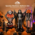 Spooky Skeleton Balloon Set