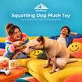 Squatting Dog Plush Toy