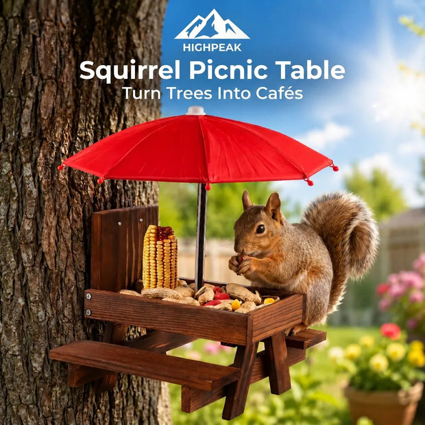Squirrel Picnic Table