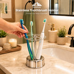 Stainless Toothbrush Holder