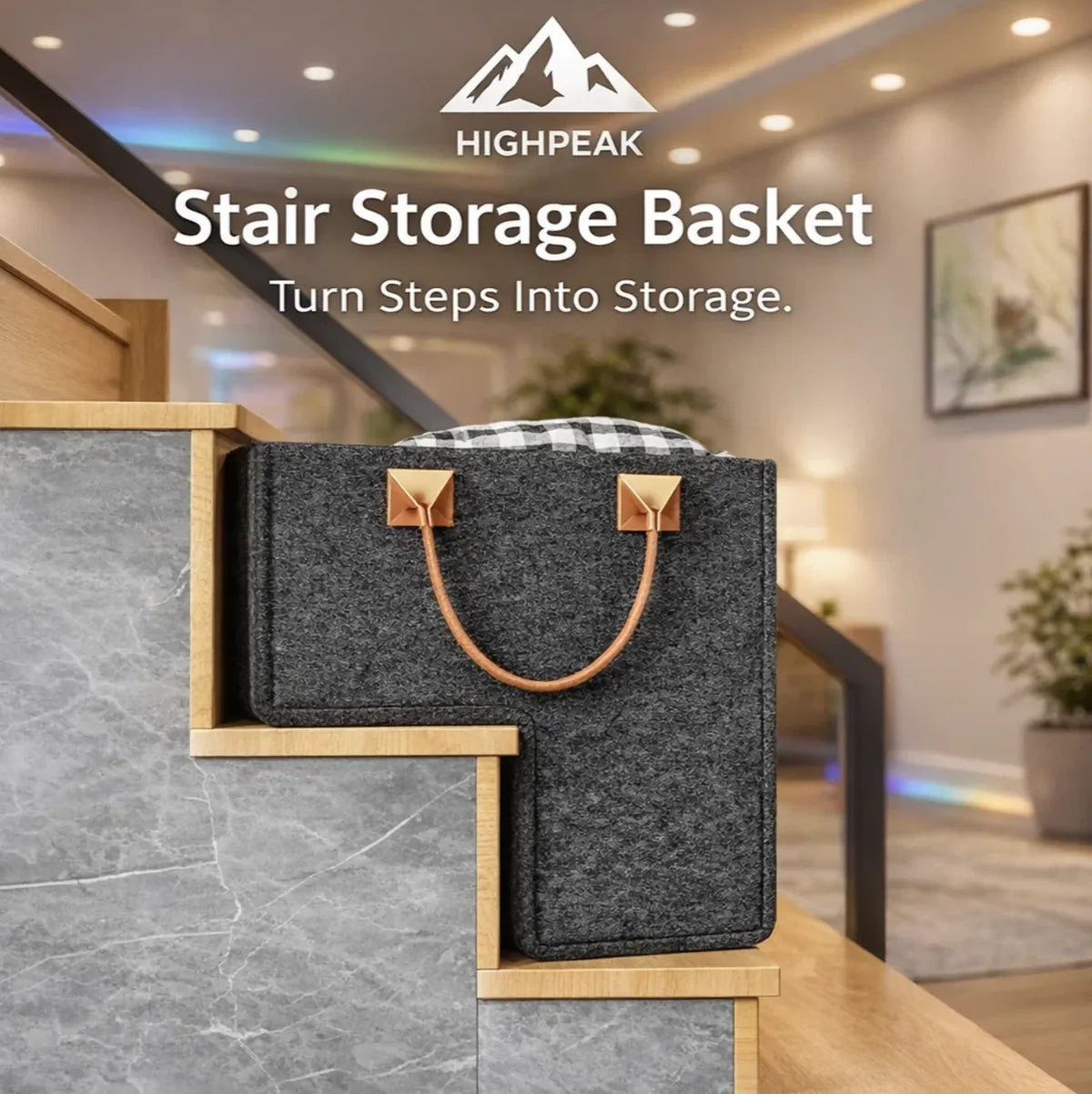 Stair Storage Basket