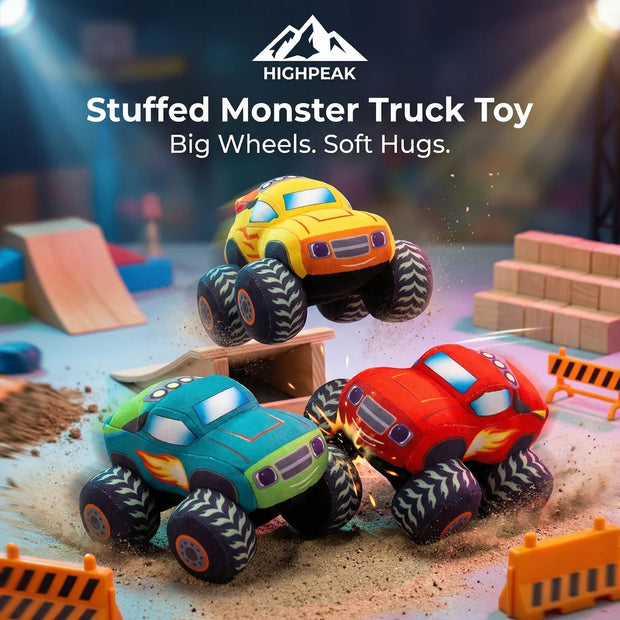 Stuffed Monster Truck Toy