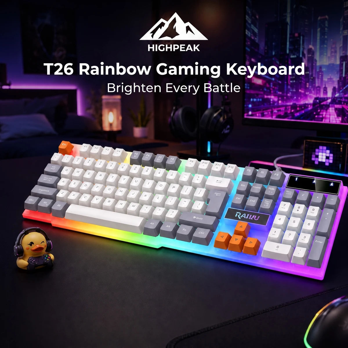 T26 Rainbow Gaming Keyboard