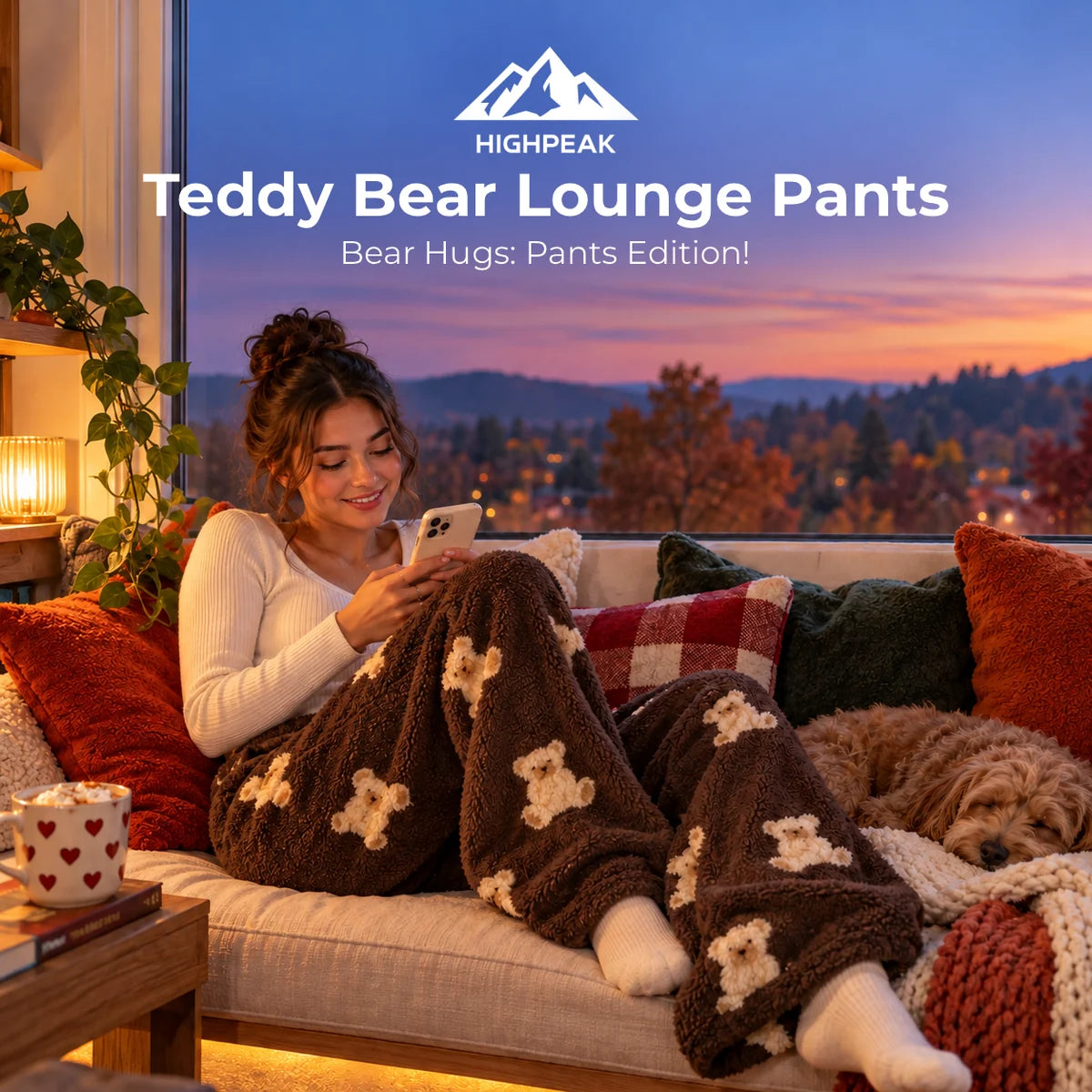 Teddy Bear Lounge Pants