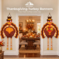 Thanksgiving Turkey Porch Decor