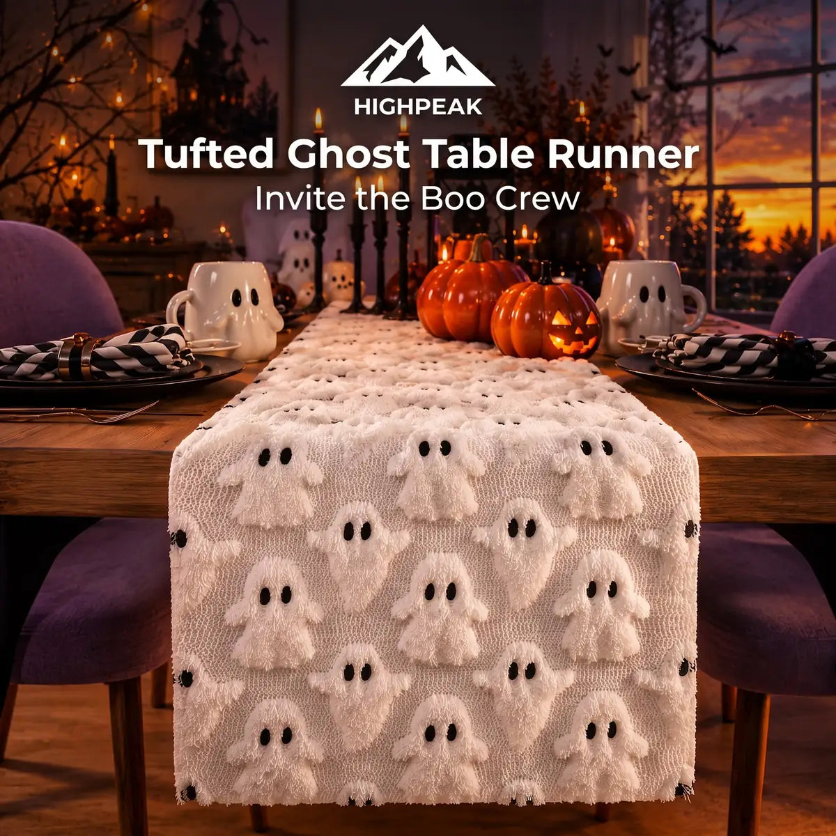 Tufted Fall Table Runner