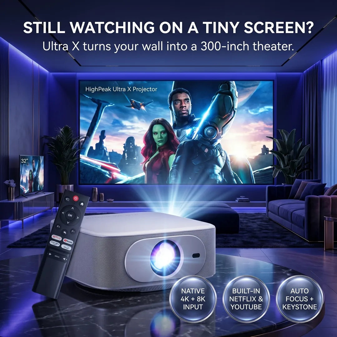 HighPeak Ultra X Projector