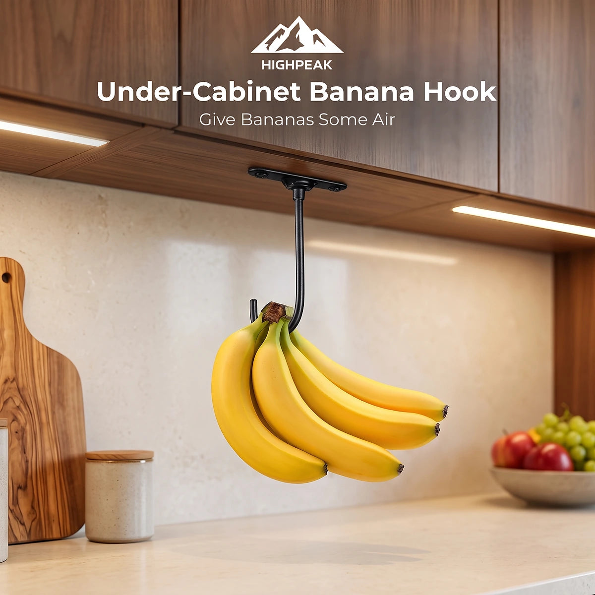 Under-Cabinet Banana Hook