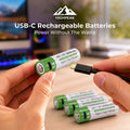 USB-C Rechargeable Batteries