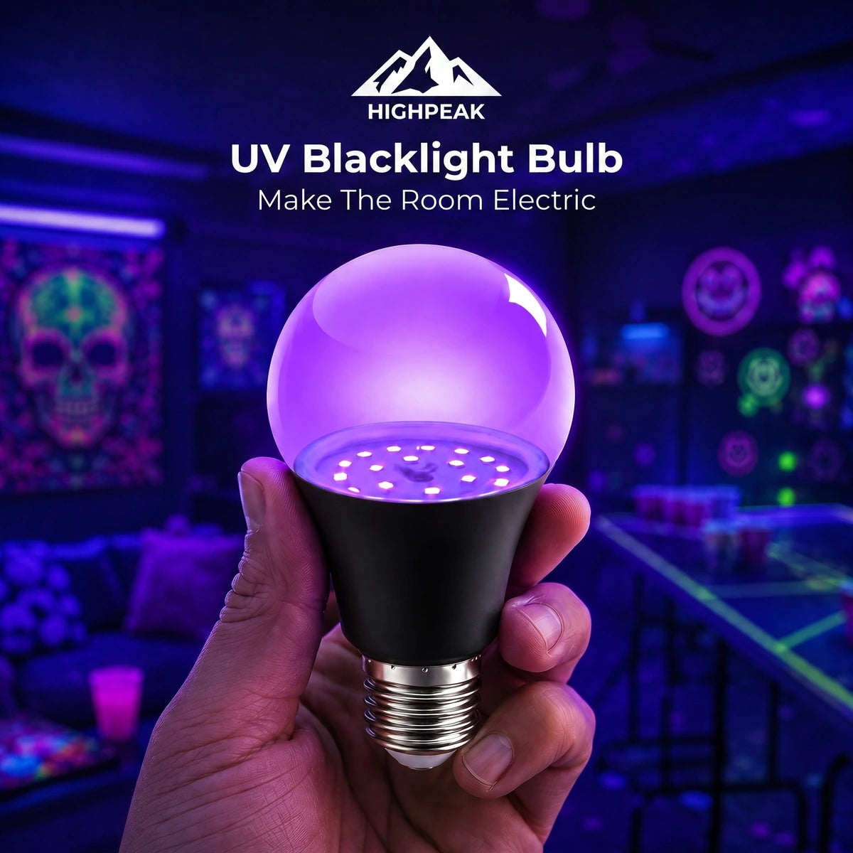 UV Blacklight Bulb