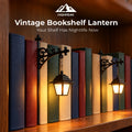 Vintage Bookshelf Lantern