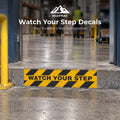 Watch Your Step Decals