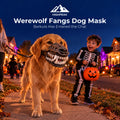 Werewolf Fangs Dog Mask