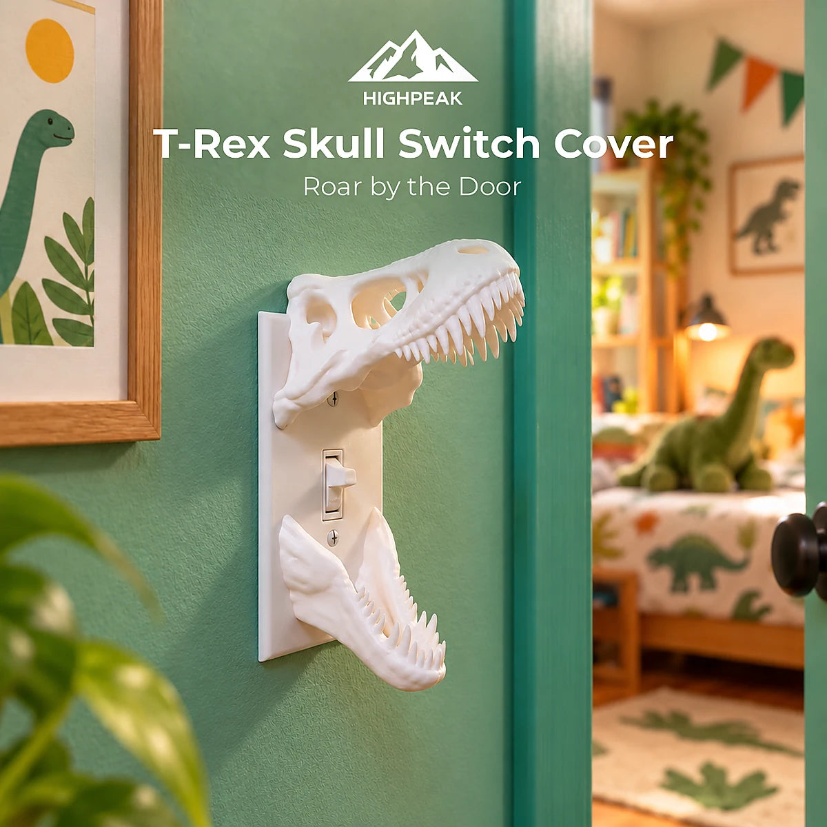 T-Rex Skull Switch Cover