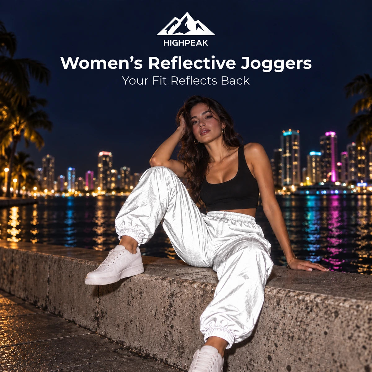 Women’s Reflective Joggers