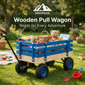 Wooden Pull Wagon