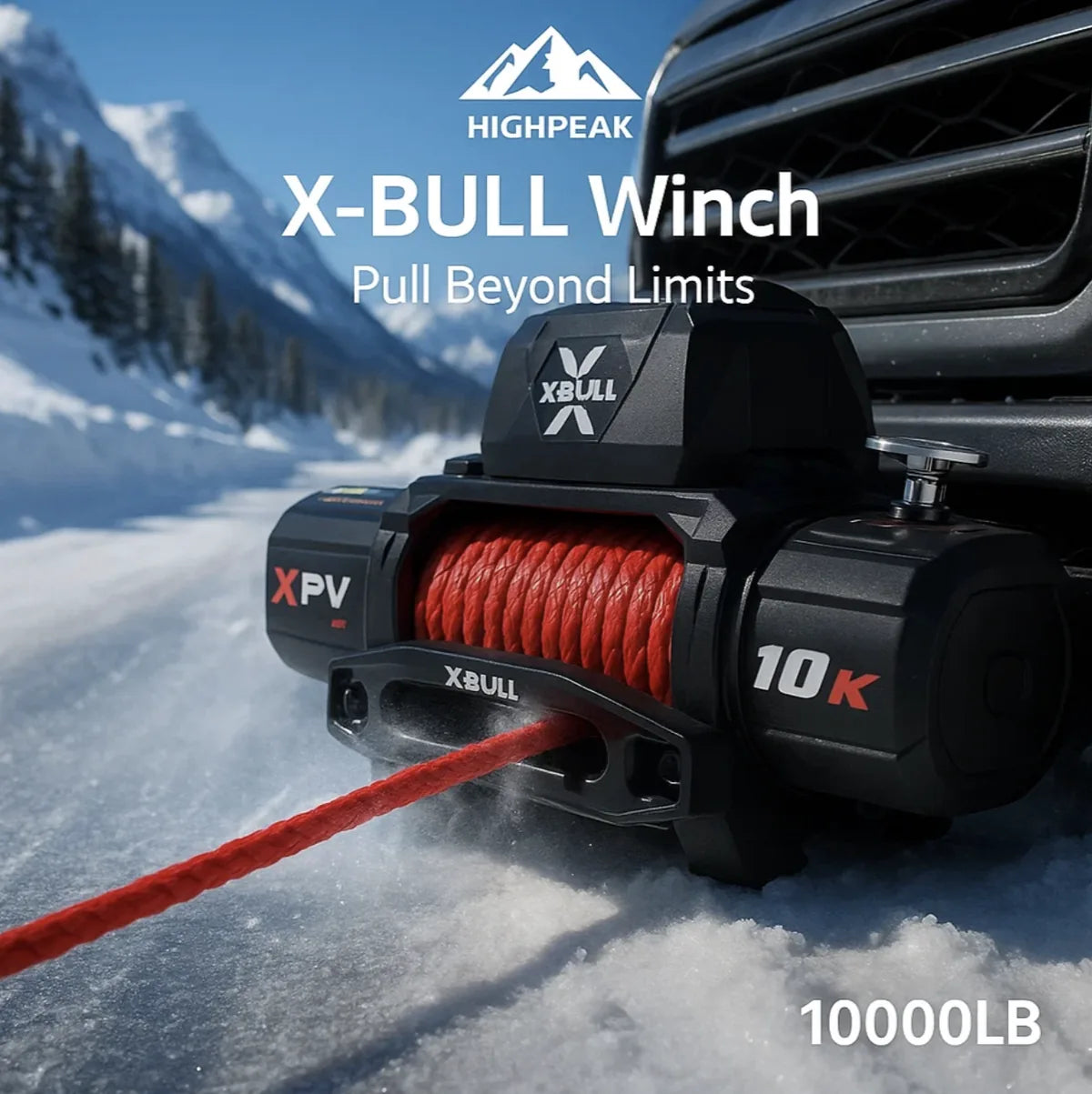 X-BULL 10000lb Winch