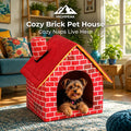 Cozy Brick Pet House