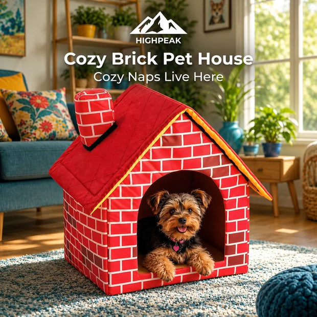 Cozy Brick Pet House