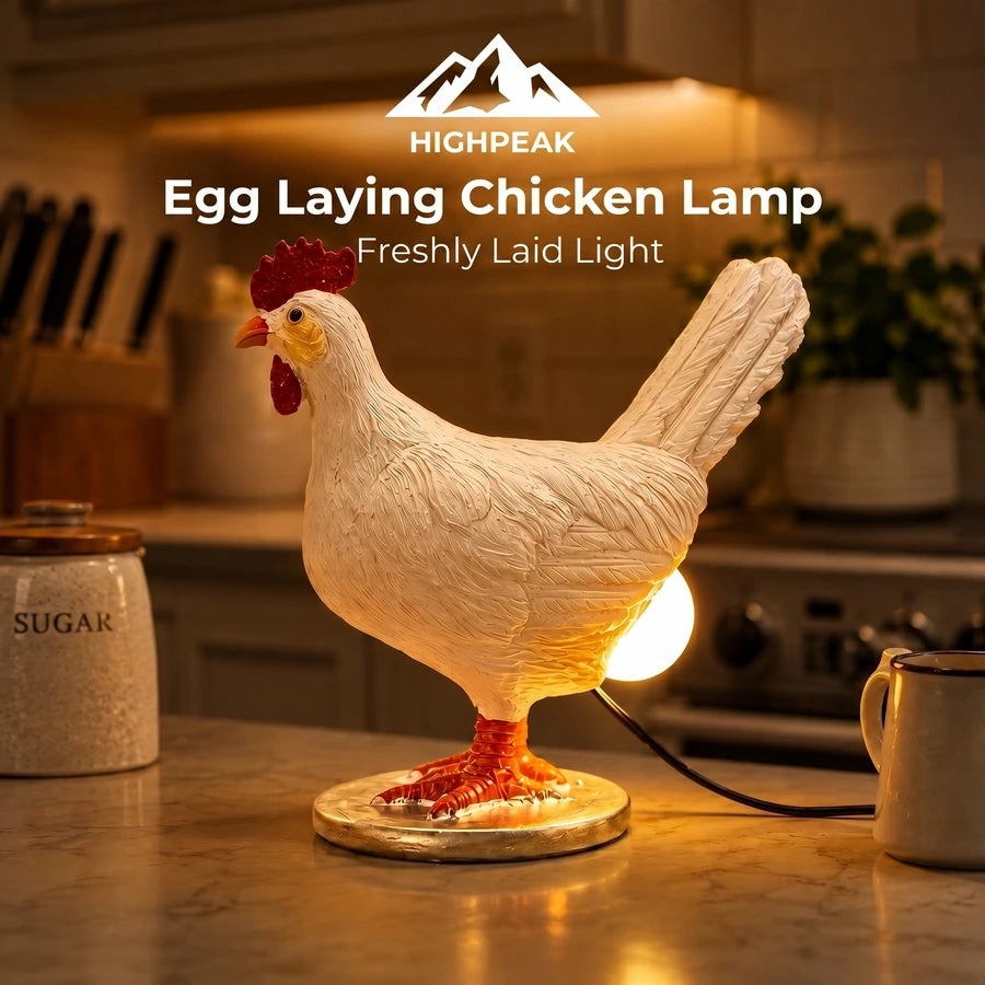 Egg Laying Chicken Lamp