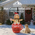 7FT Hot Cocoa Inflatable