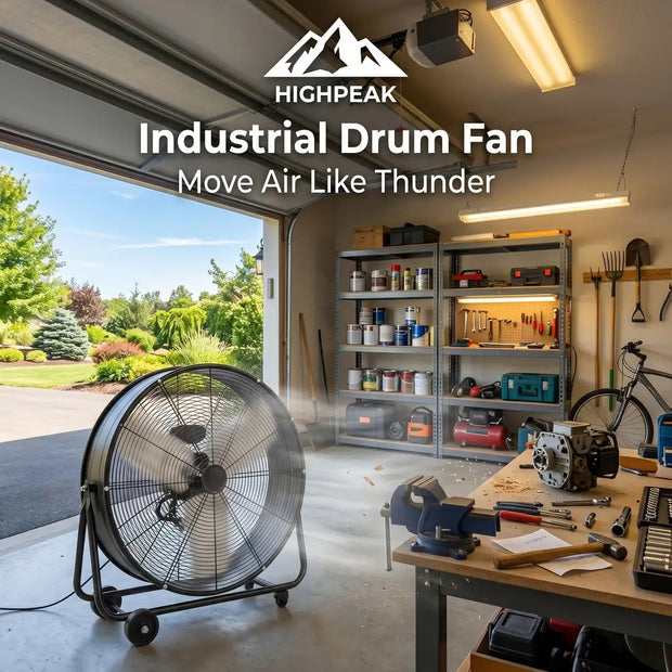Industrial Drum Fan