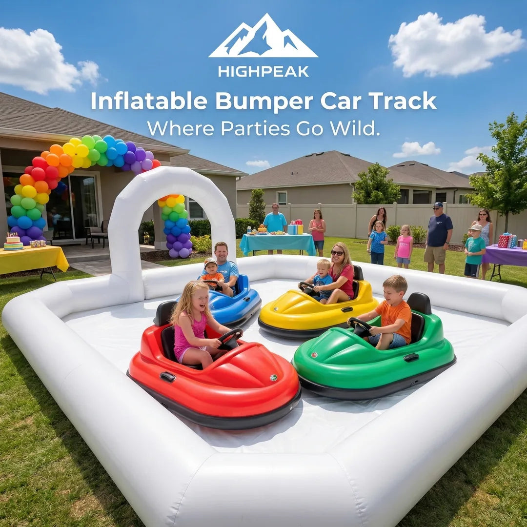 Inflatable Bumper Car Track