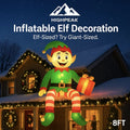 8FT Inflatable Elf Decoration