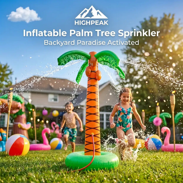 Inflatable Palm Tree Sprinkler