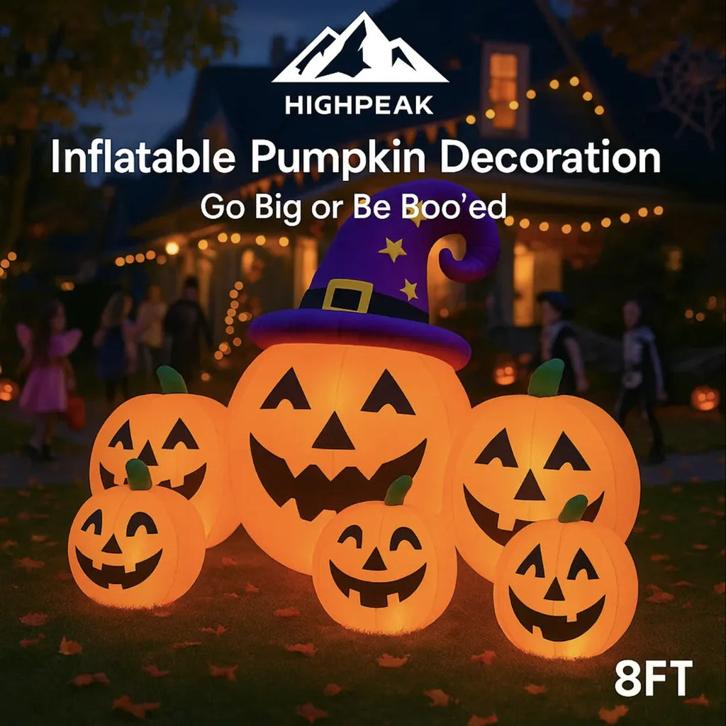 8FT Inflatable Pumpkin Decoration