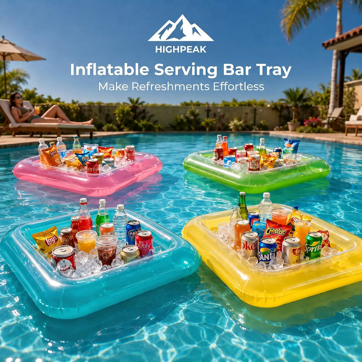 Inflatable Serving Bar Tray