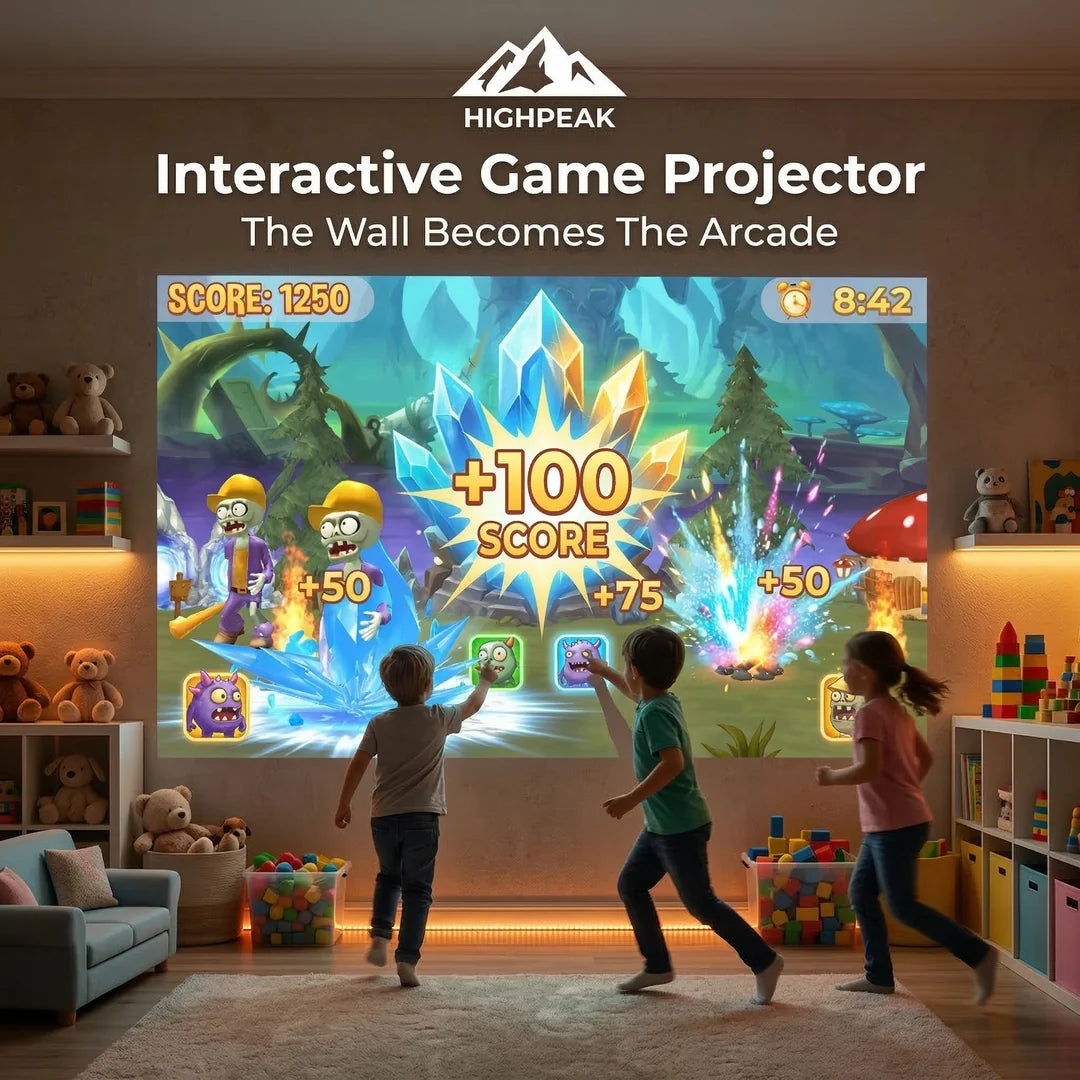 Rc Projector Game HighPeak Interactive Game Projector - Wall Games for Kids AR Projector