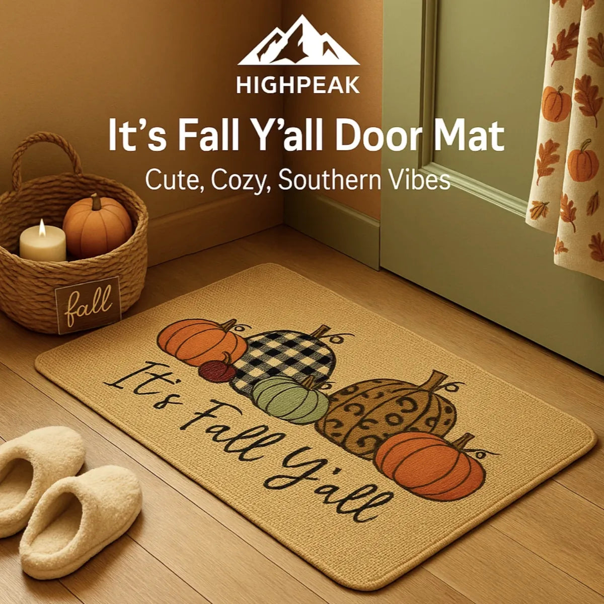 Hello Fall Door Mat