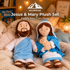 Jesus & Mary Plush Set