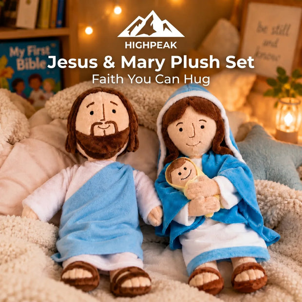 Jesus & Mary Plush Set