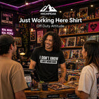Just Working Here Shirt