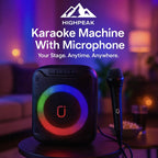 Karaoke Machine with Microphone