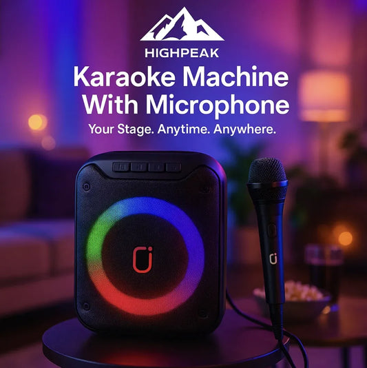Karaoke Machine with Microphone