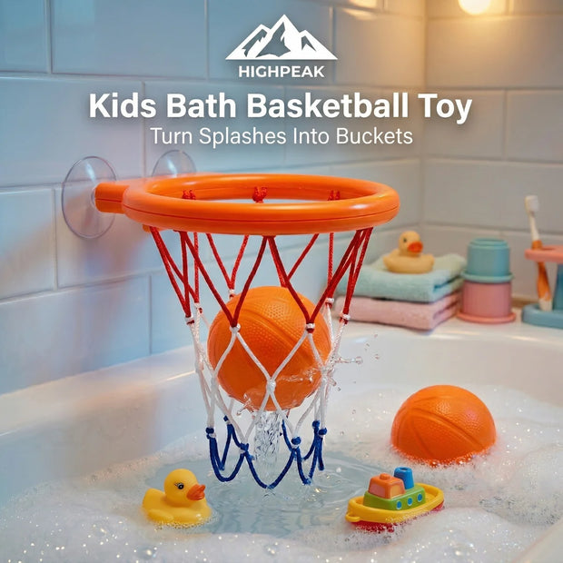 Kids Bath Basketball Toy