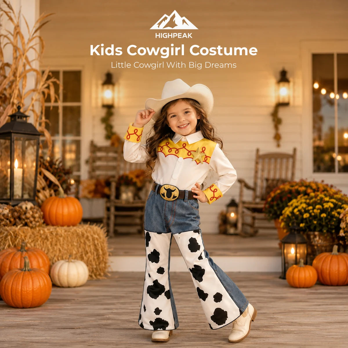 Kids Cowgirl Costume