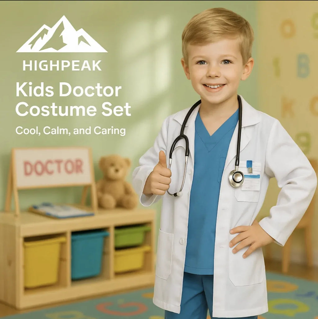 Kids Doctor Costume Set