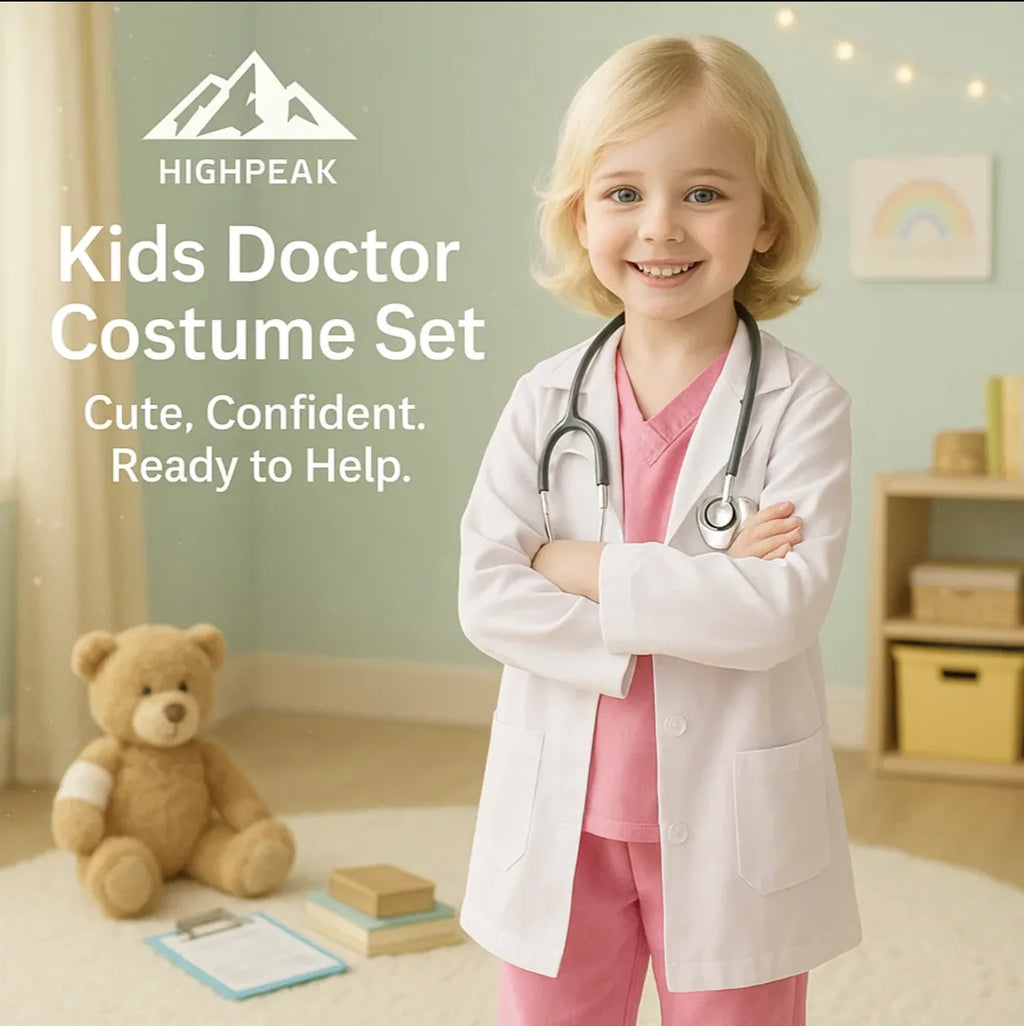Kids Doctor Costume Set