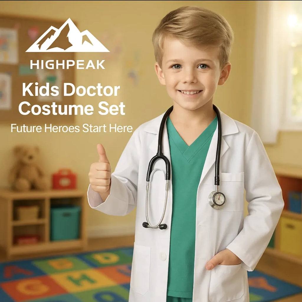 Kids Doctor Costume Set