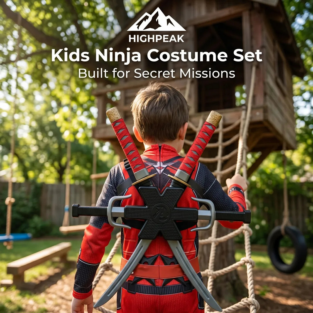 Kids Ninja Costume Set